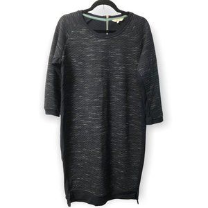 Noppies Navy/grey 3/4 length sleeves knee length maternity/ postpartum dress